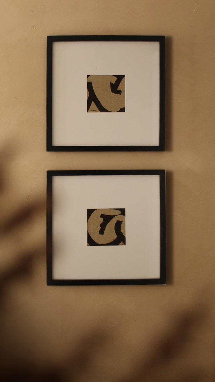Jan Yoors Figural Framed Nude Prints