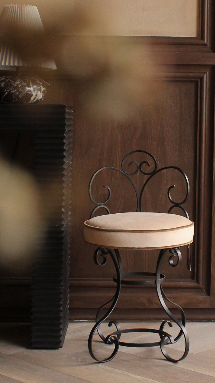 Vintage Spanish Revival Side Chair