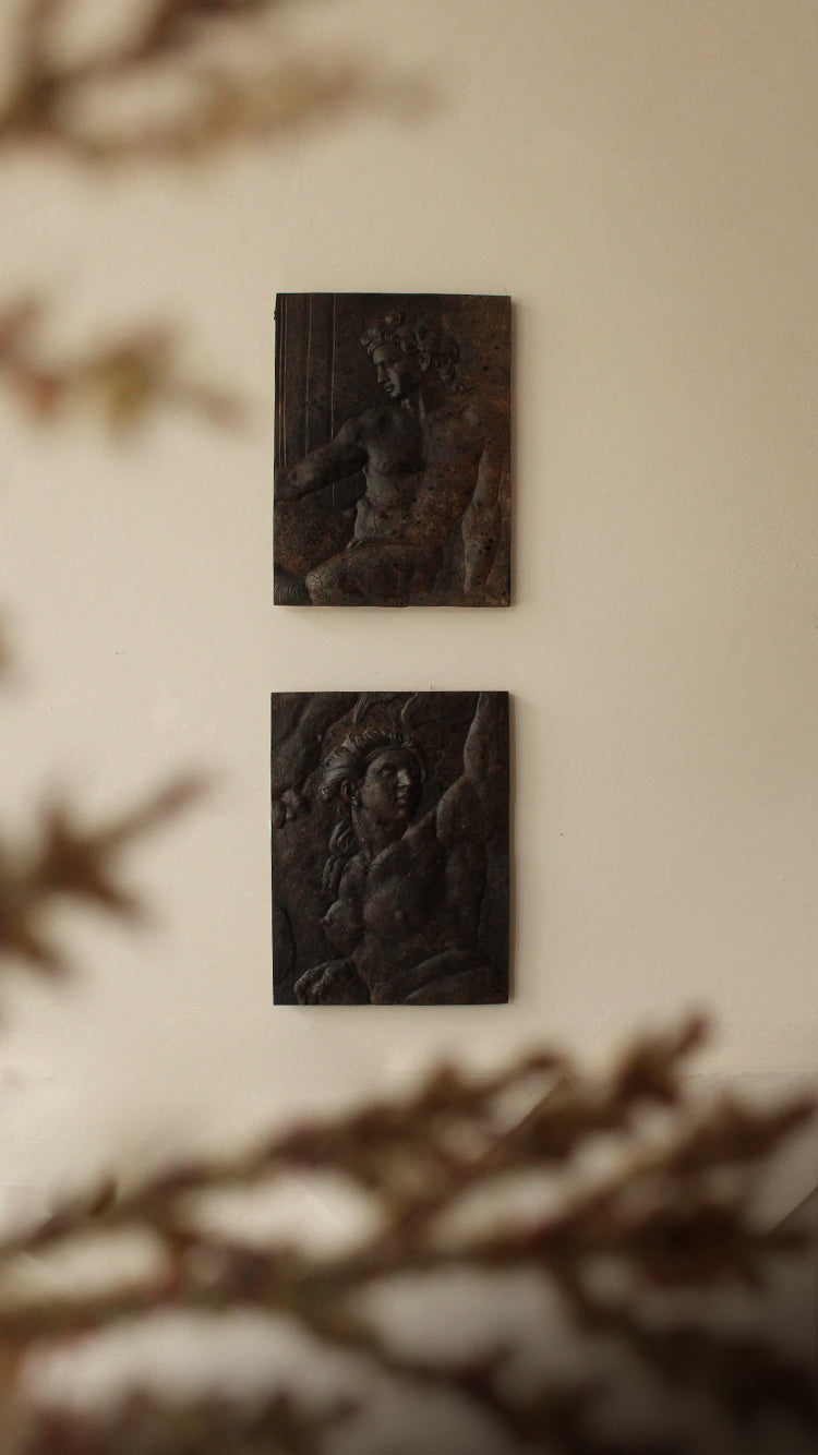 Vintage Relief Wall Plaques