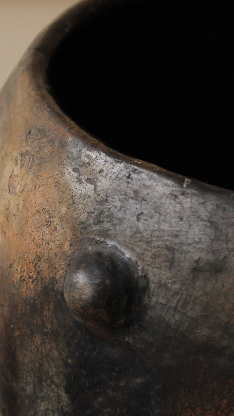 Tunisian Polished Clay Pot