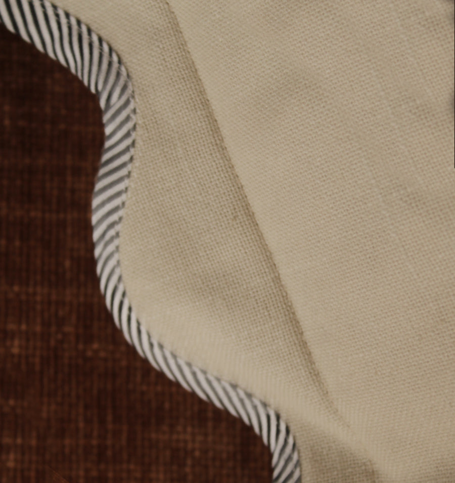 Rochette Scalloped Pillow Cover