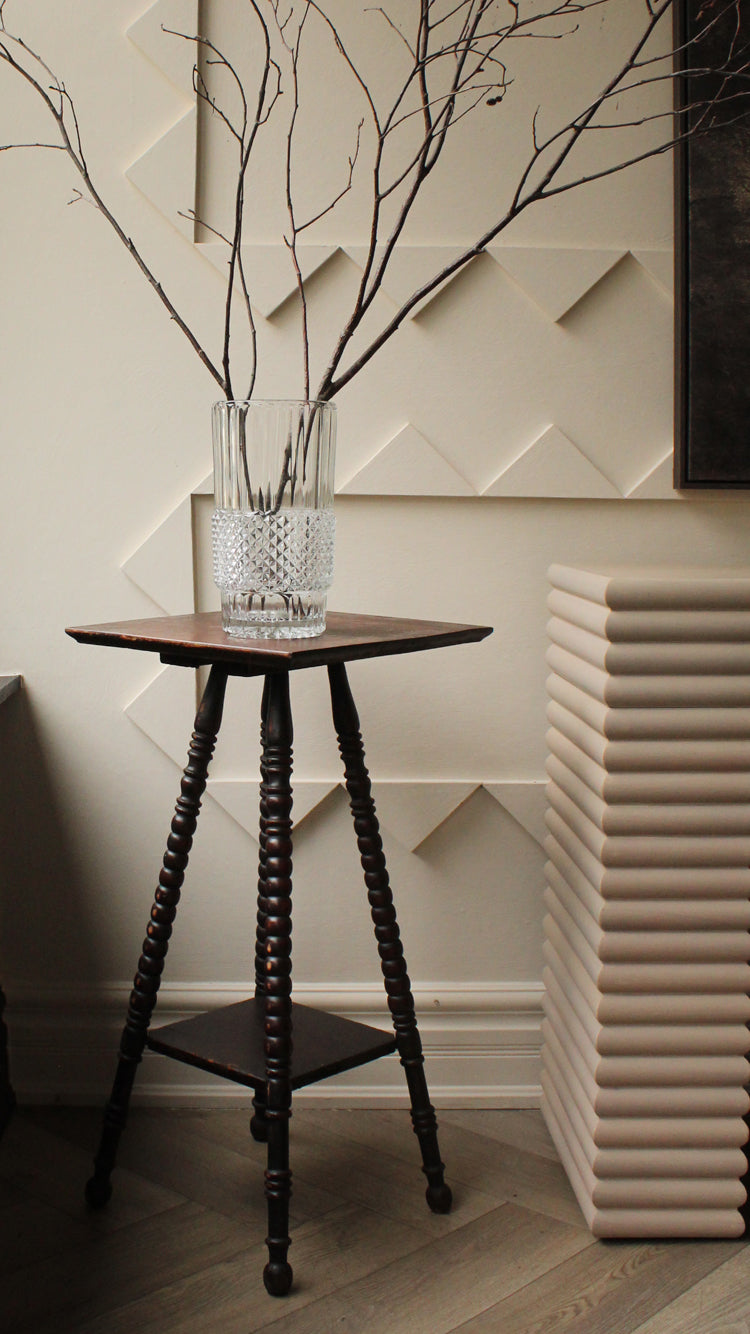 Vintage Bobbin Leg Pedestal Stand