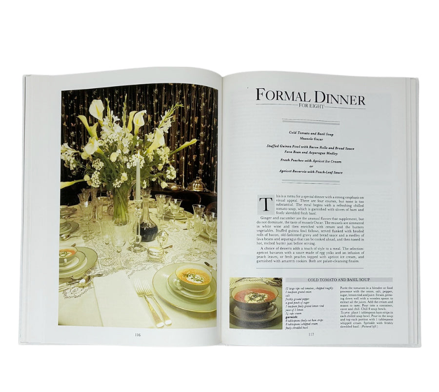 Vogue Entertaining 1988 Hardcover
