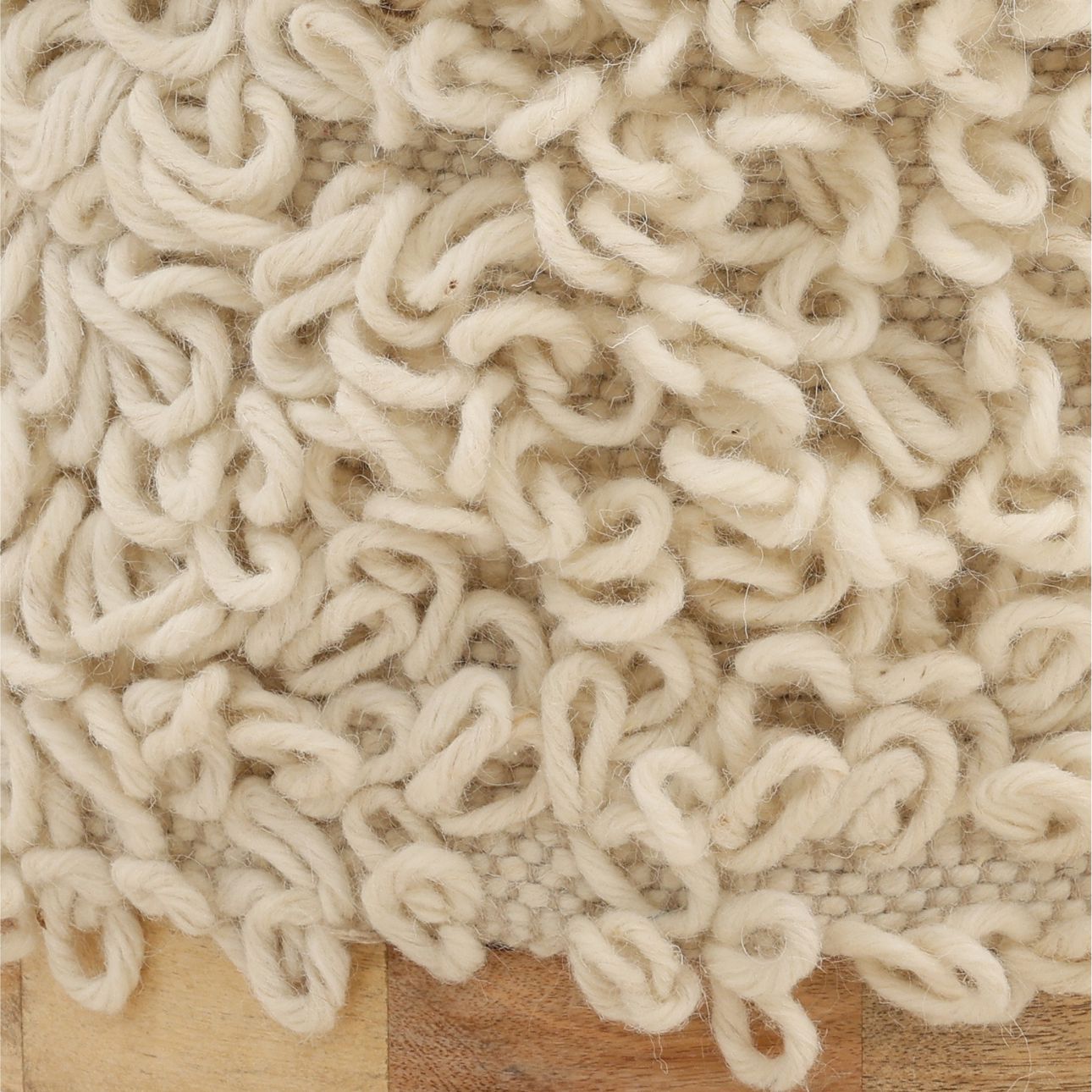 Salit Wool Ottoman