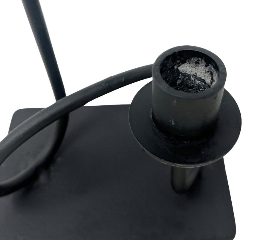 Vintage Post Modern Metal Candle Holder