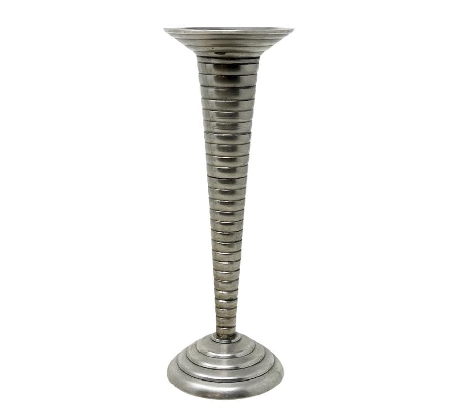 Pair of Vintage Metal Candle Holders
