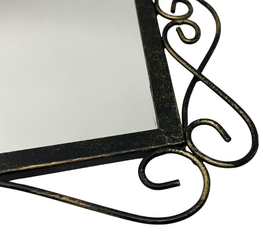 Vintage Metal Mirror
