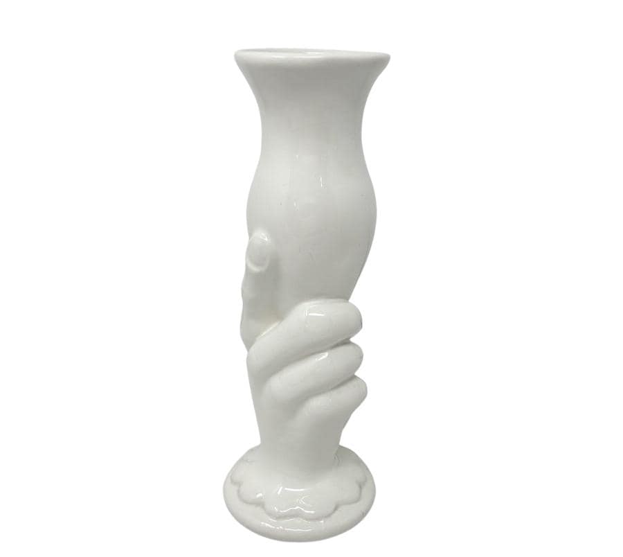 Vintage Ceramic Hand Vase