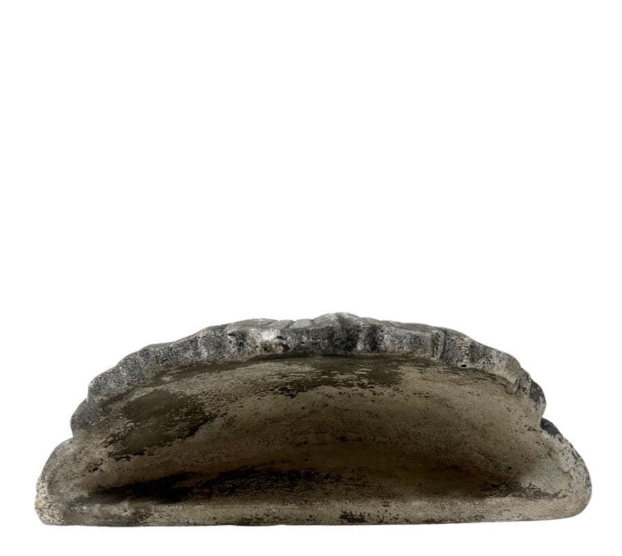 Distressed Cast Stone Wall Vessel