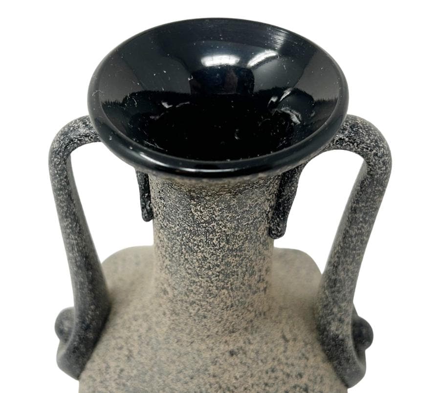 Vintage Textured Art Glass Vessel