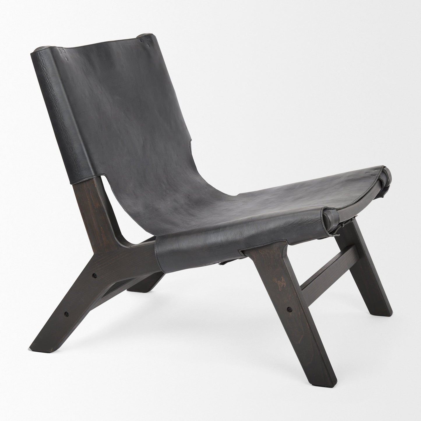 Elsa Leather Accent Chair