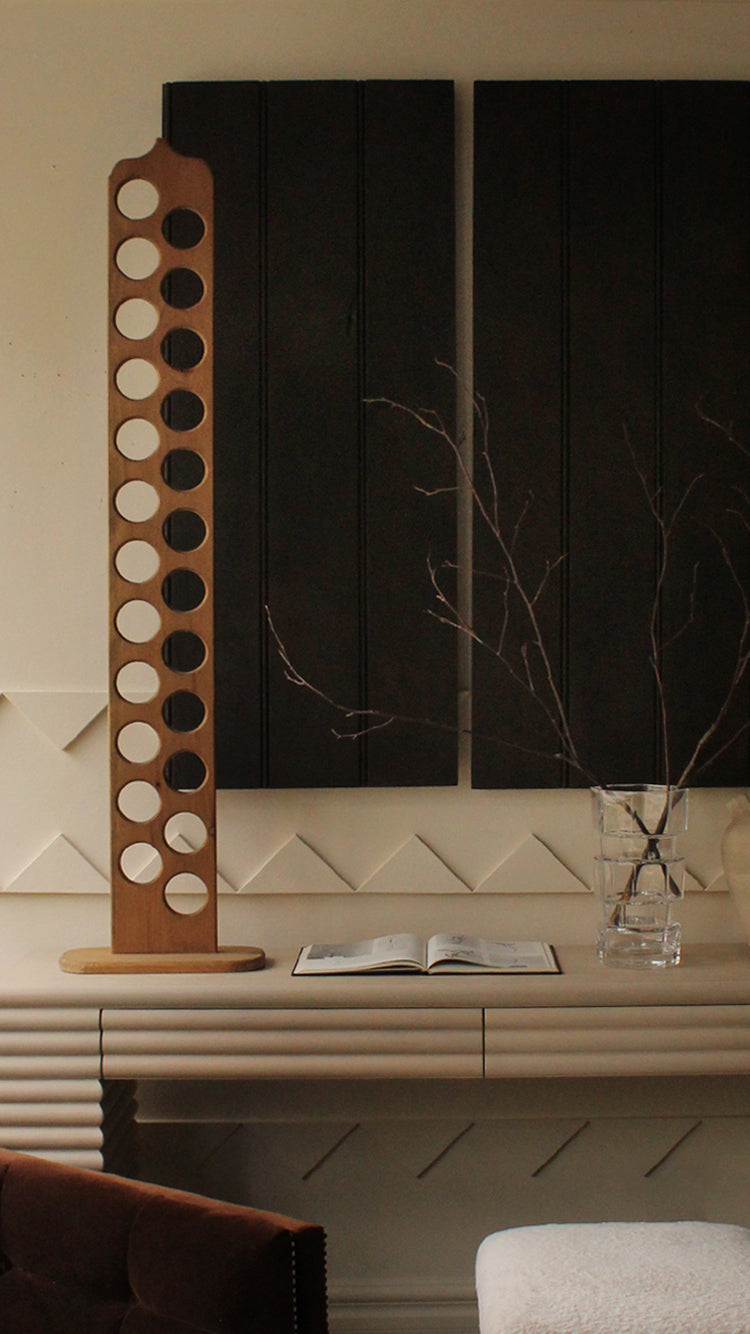 Vintage Sculptural Wood Object