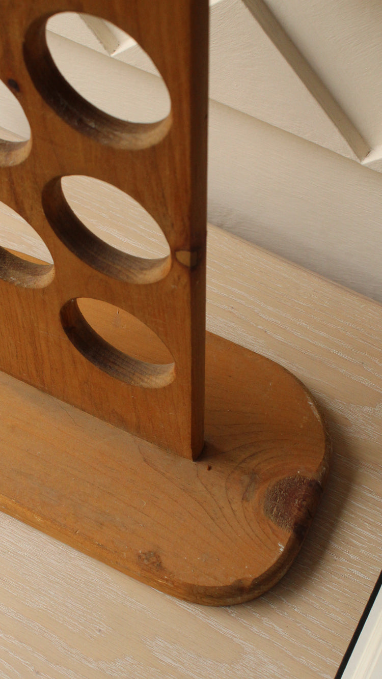 Vintage Sculptural Wood Object