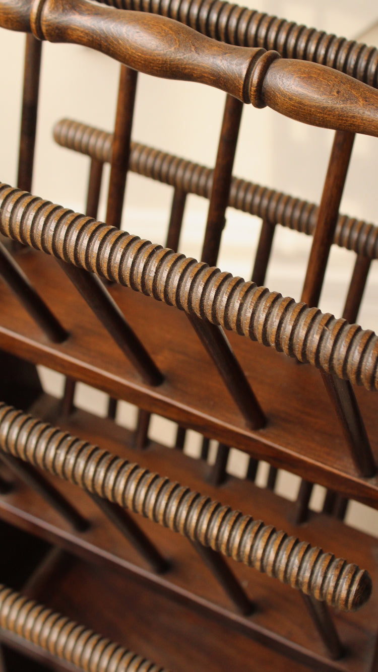 Vintage Mid Century Magazine Rack