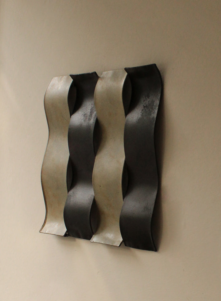 Vintage Post Modern Metal Wall Hanging