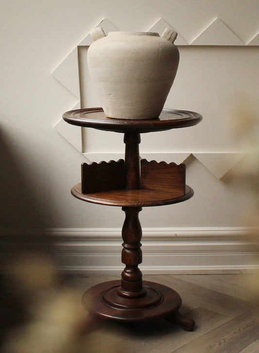 Vintage Occasional Oak Side Table