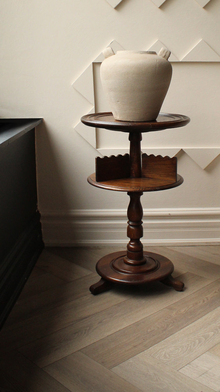 Vintage Occasional Oak Side Table