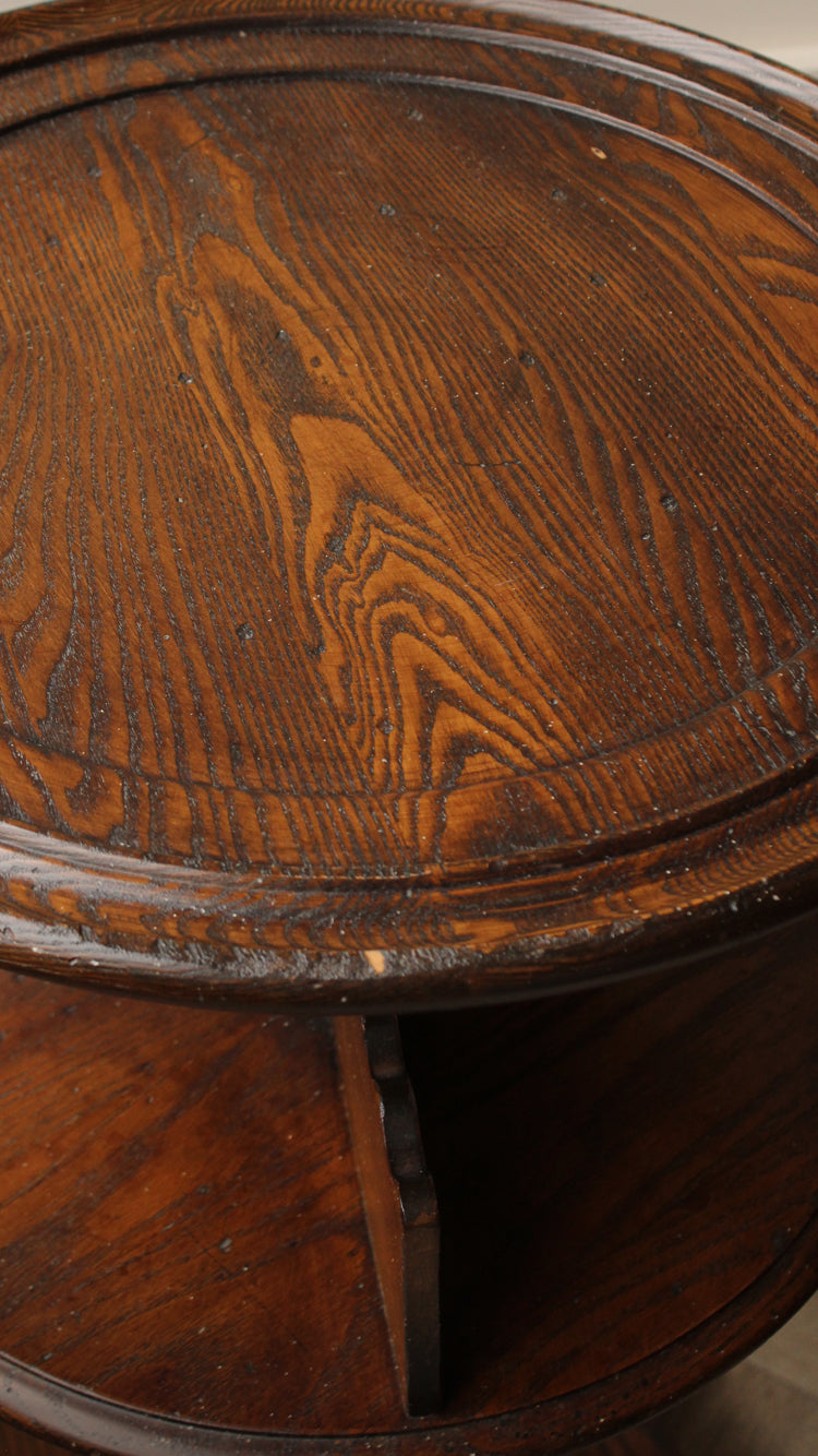 Vintage Occasional Oak Side Table