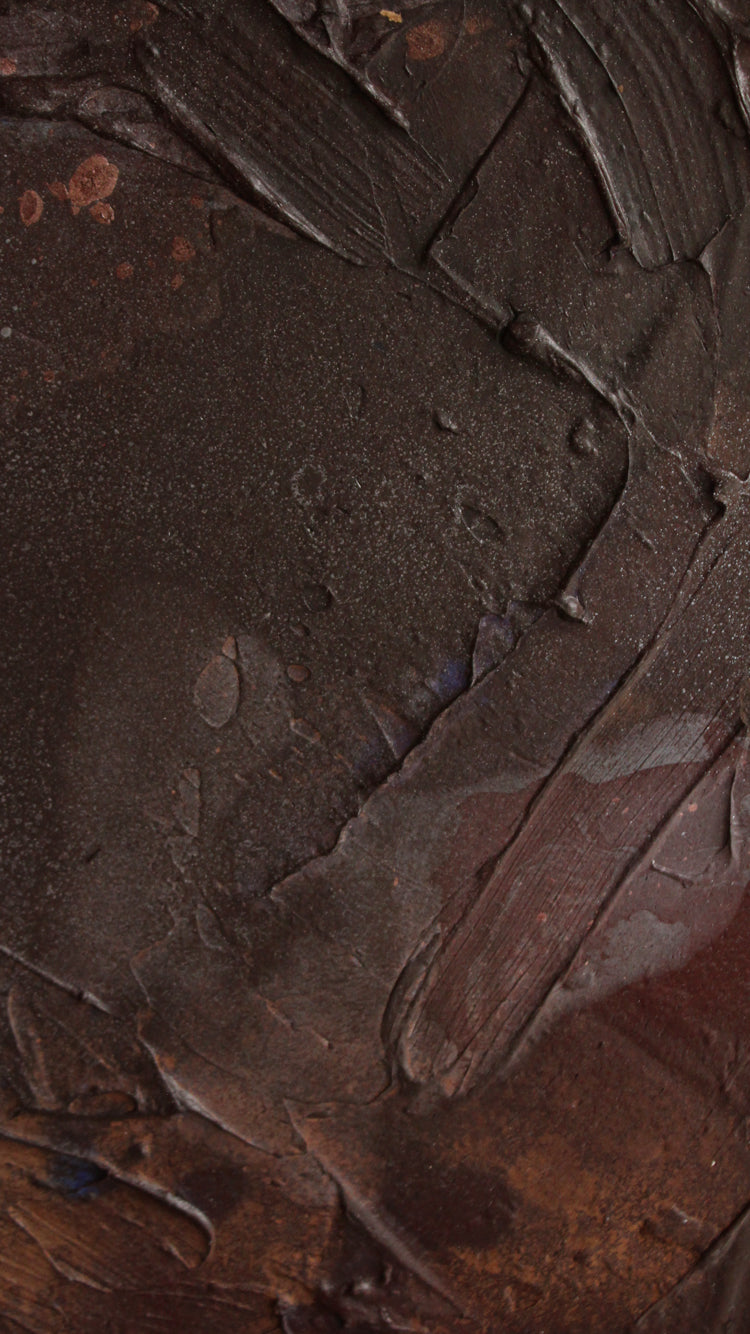 Vintage Textured Abstract on Board