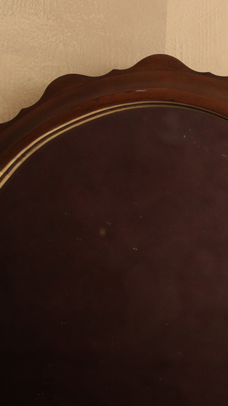 Vintage Scalloped Arch Mirror