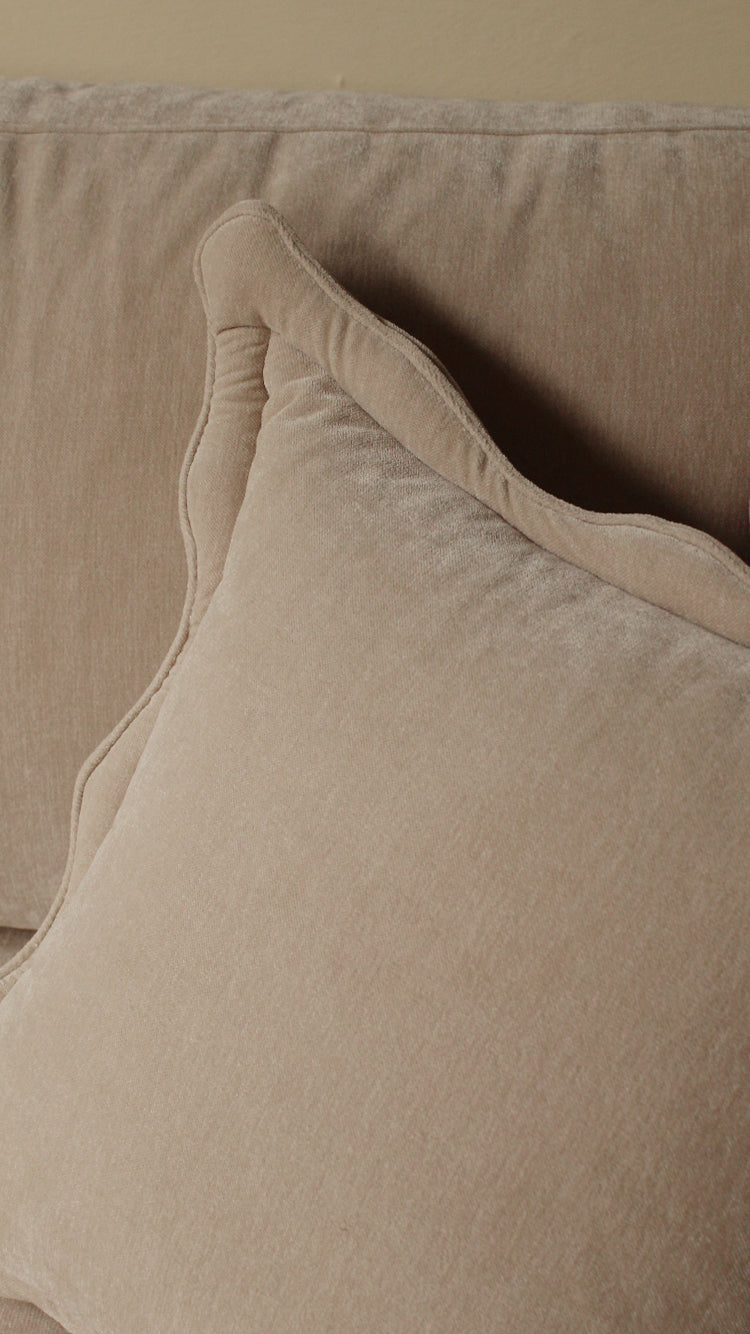 Mirriane Washed Velvet Sofa