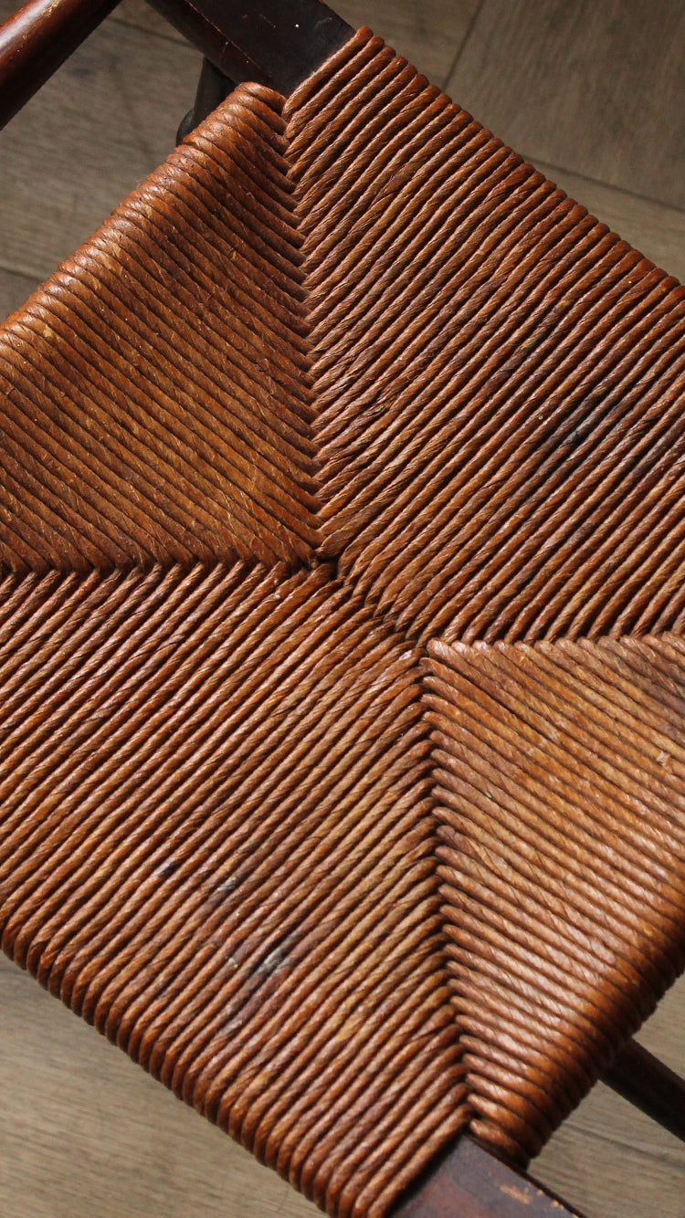 Vintage Woven Stool