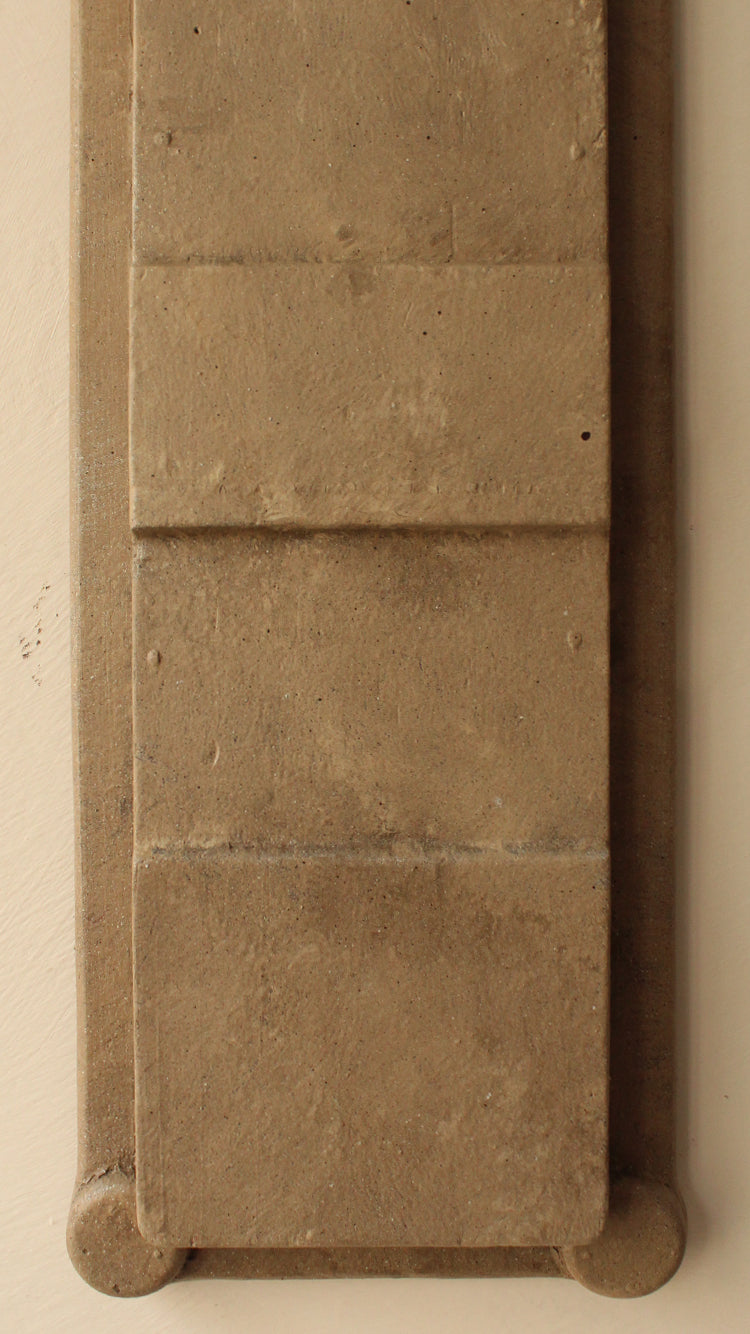Vintage Painted Factory Mold Wall Art