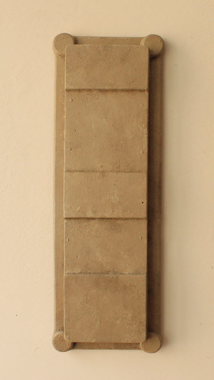 Vintage Painted Factory Mold Wall Art