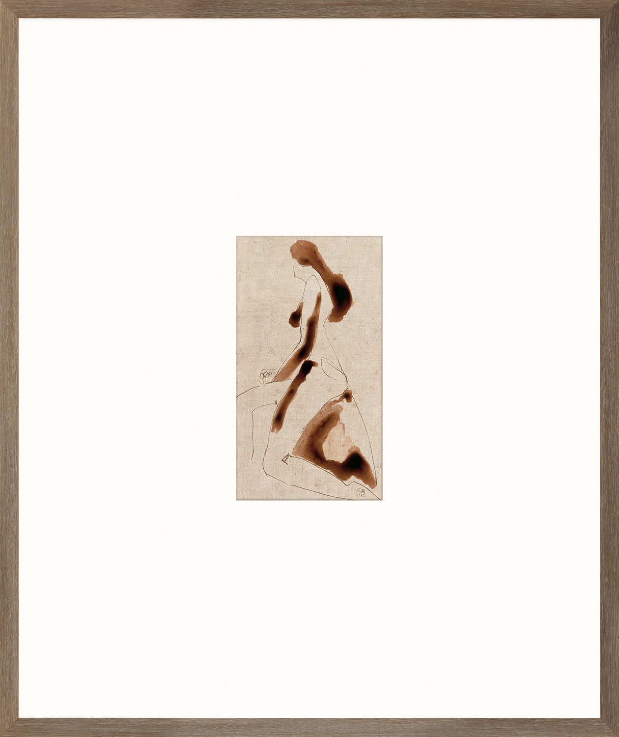 Contour Nude Study No. 1
