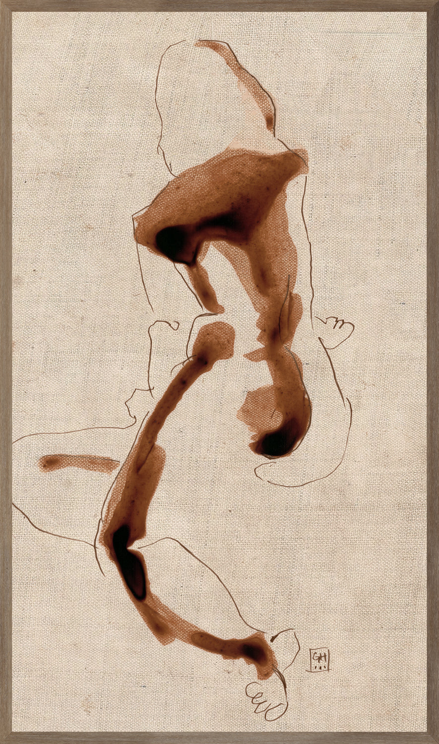 Contour Nude Study No. 3