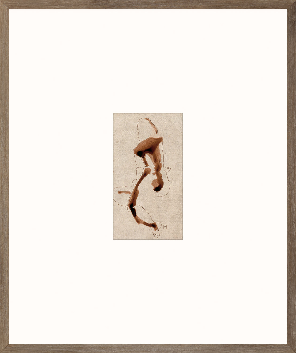 Contour Nude Study No. 3