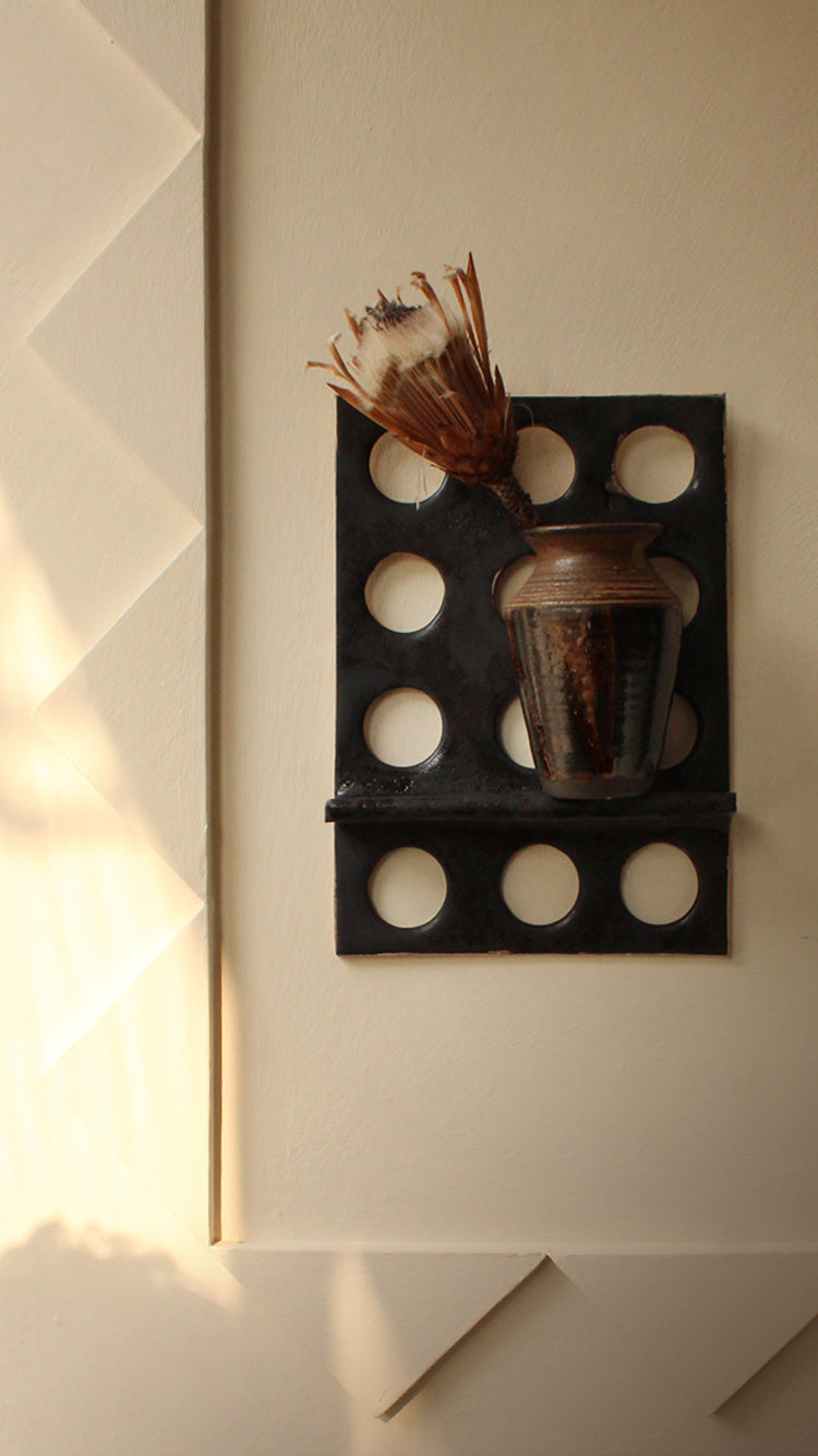 Bettencourt Studio ‘Buraco’ Ceramic Wall Shelf