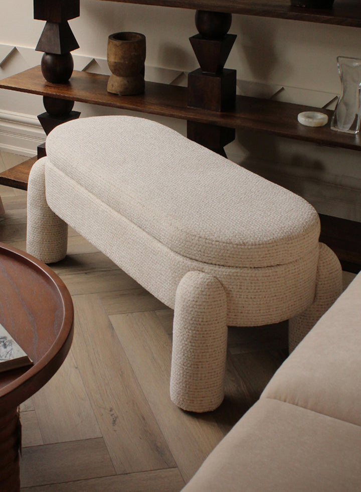Auxerre Storage Bench