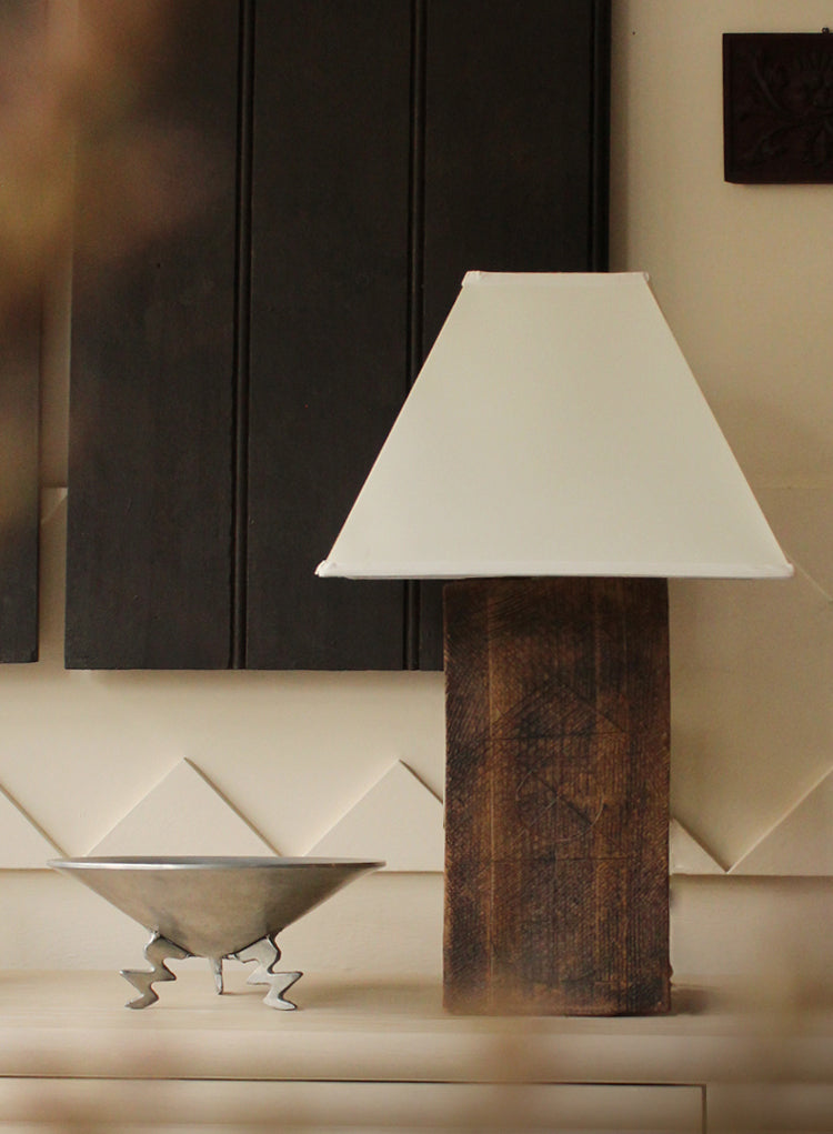 Vintage Studio Pottery Table Lamp