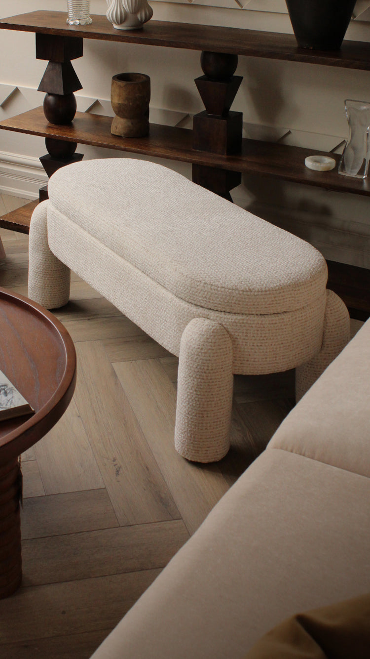 Auxerre Storage Bench