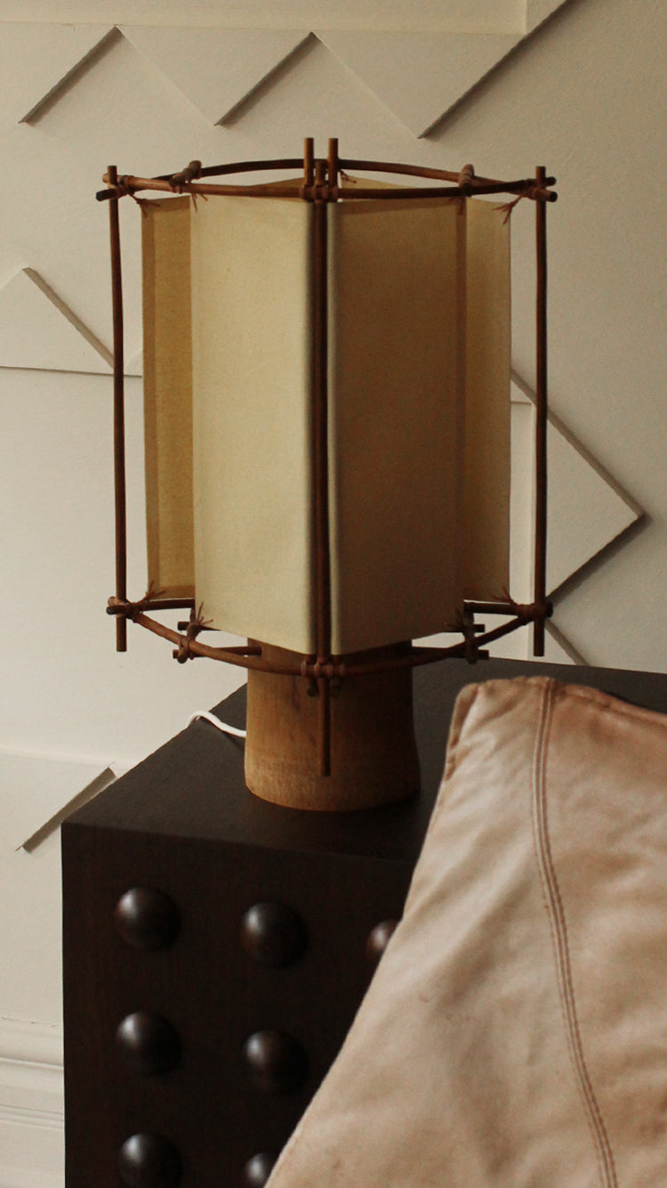 Vintage Muriel Garderet Table Lamp