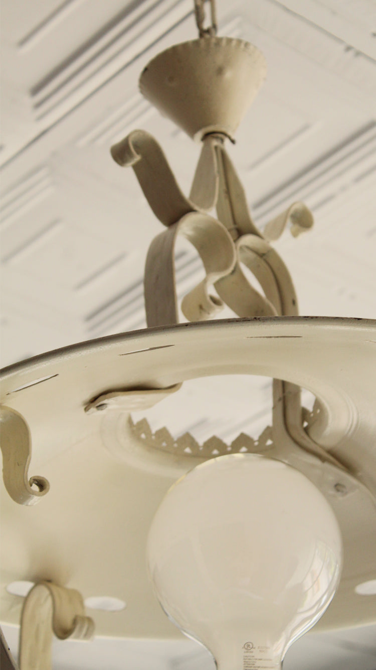Vintage French Country Light Fixture