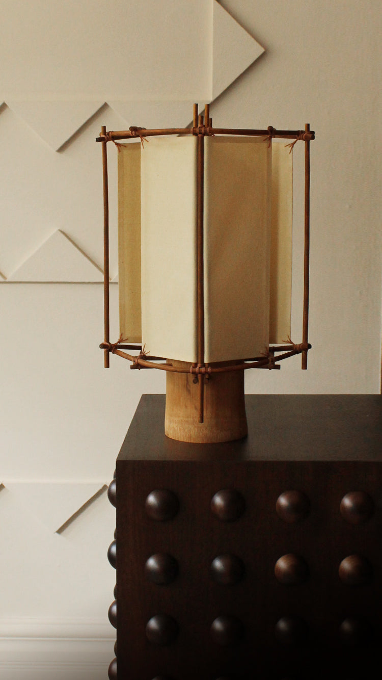 Vintage Muriel Garderet Table Lamp