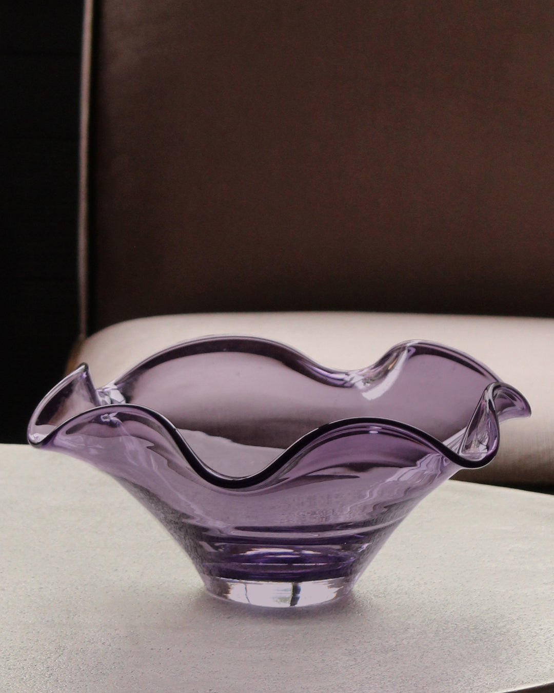 Vintage Lenox Hand Blown Crystal Bowl