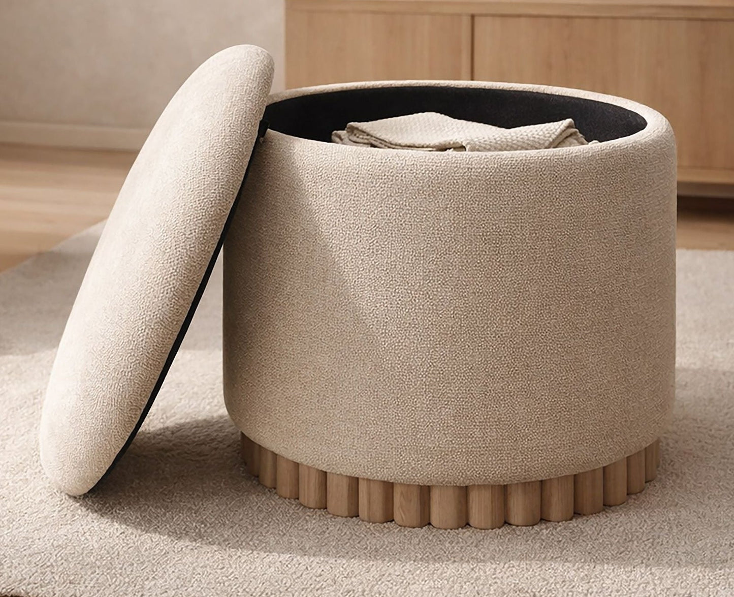 Oattea Storage Ottoman