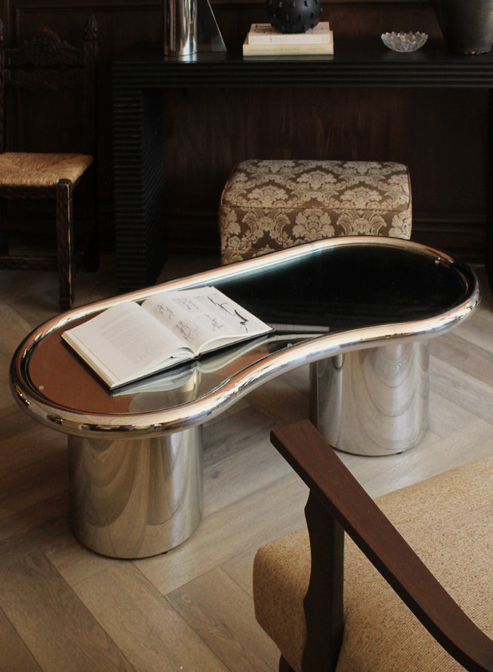 Espino Chrome Coffee Table
