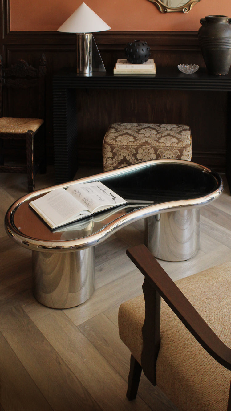 Espino Chrome Coffee Table