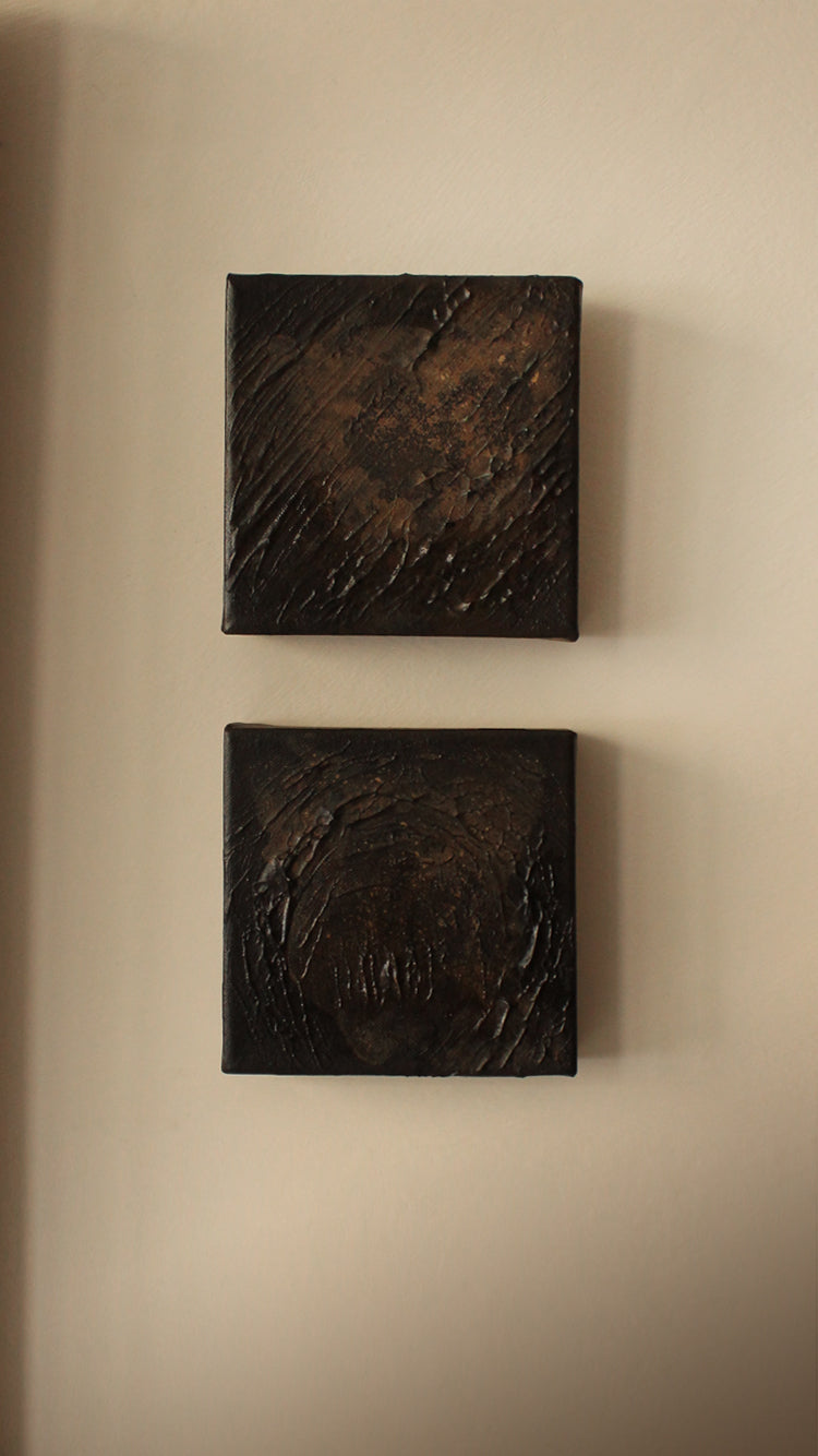 Pair of Abstract Original Paintings