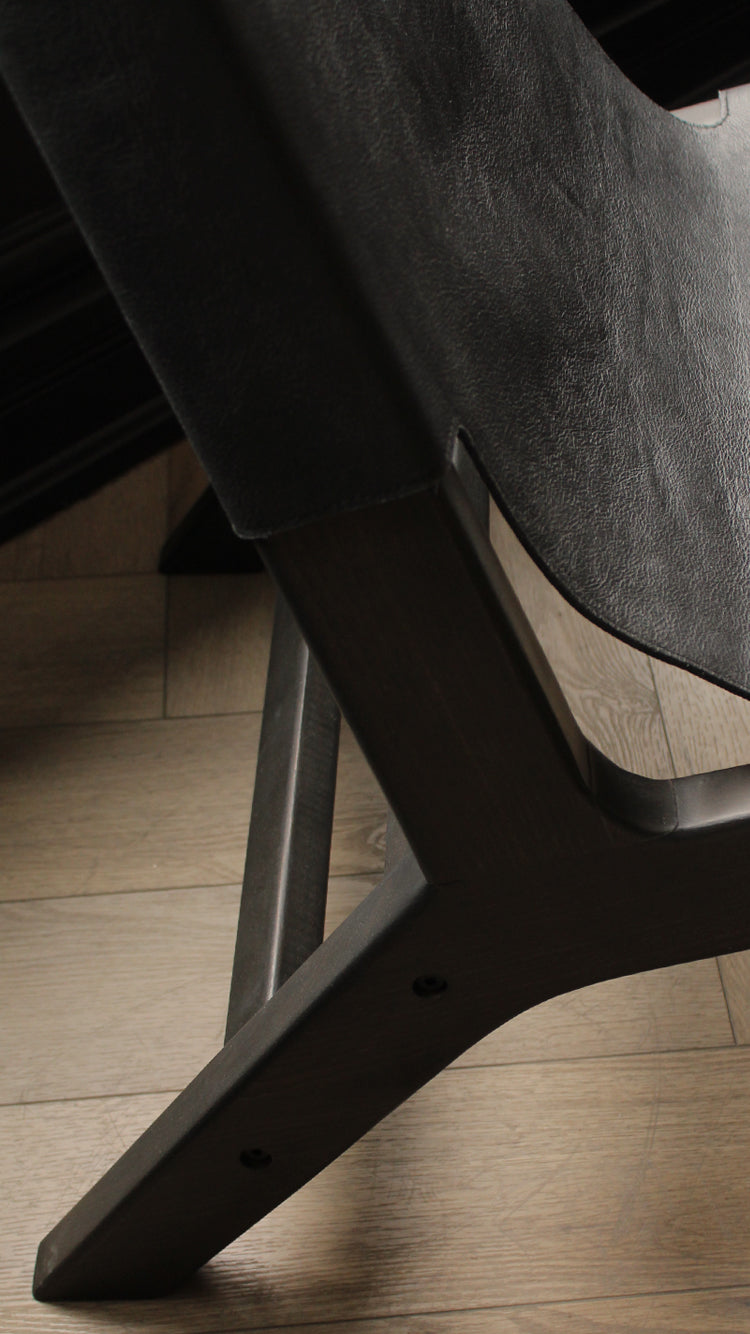 Elsa Leather Accent Chair