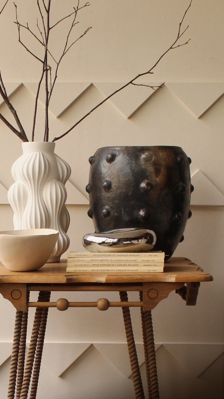Tunisian Polished Clay Pot