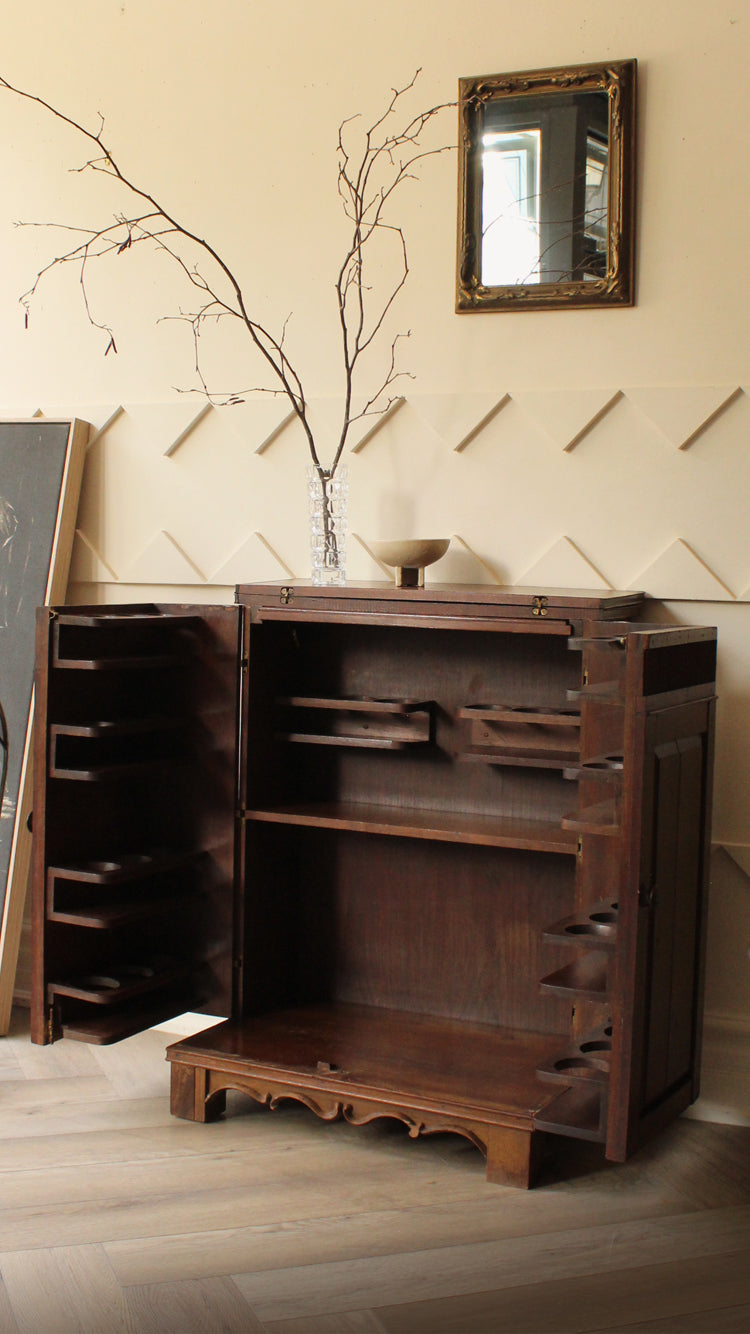 Antique Bar Cabinet