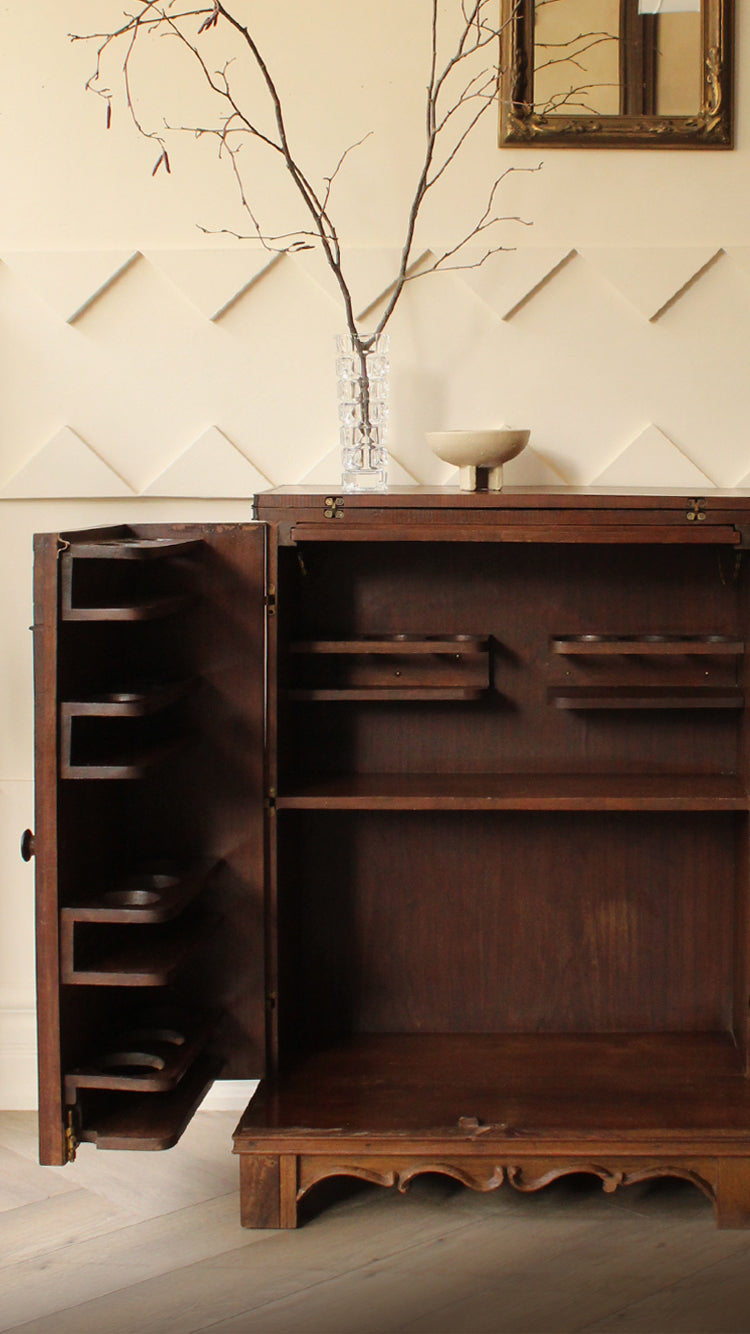 Antique Bar Cabinet