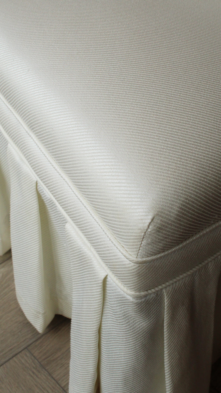 Vintage Skirted Side Chair