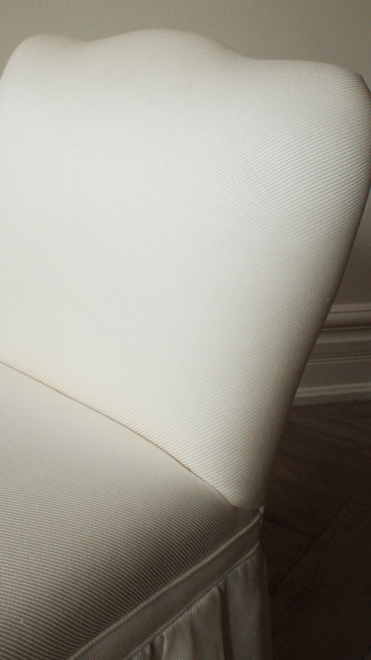 Vintage Skirted Side Chair