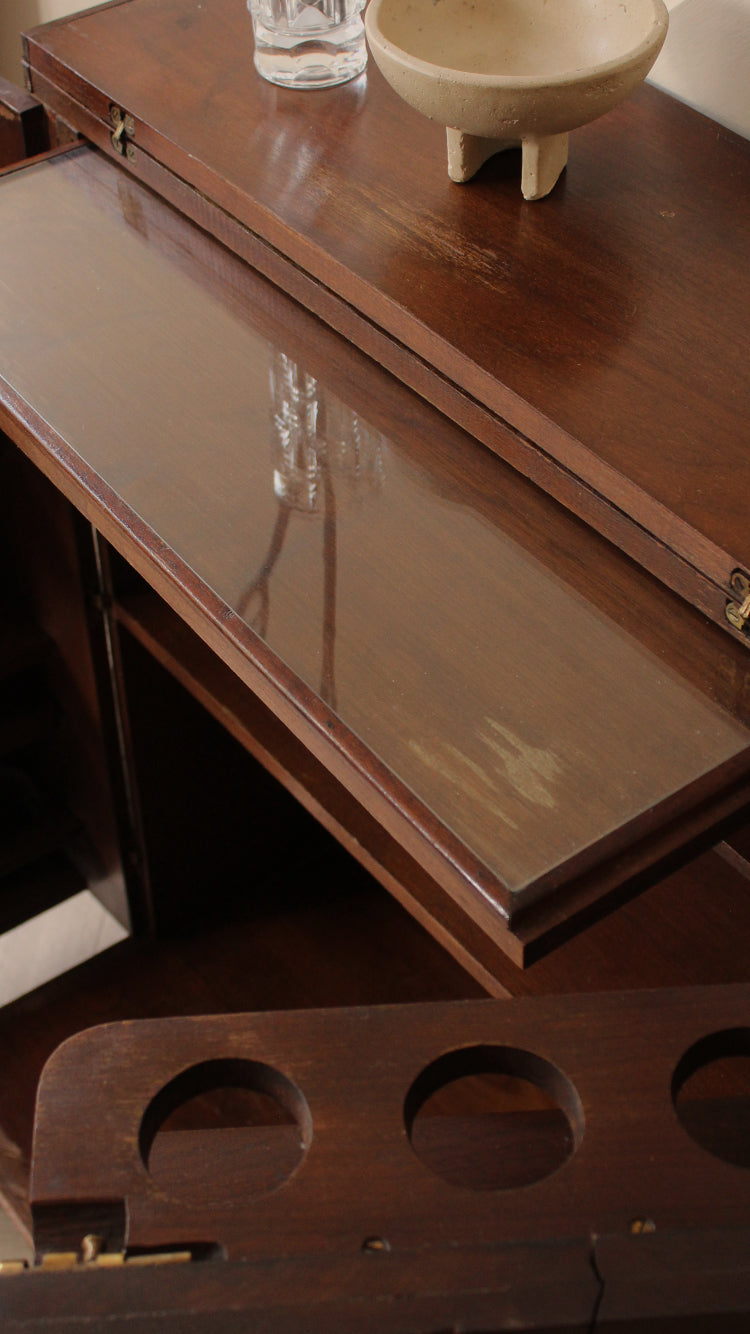 Antique Bar Cabinet